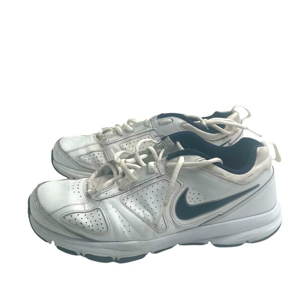 Nike T-Lite XI White Sneakers Womens Size 8 - Picture 1 of 14
